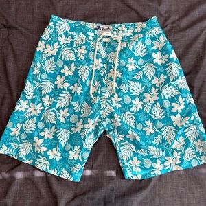 Small: Trunks Tropical Swimsuit